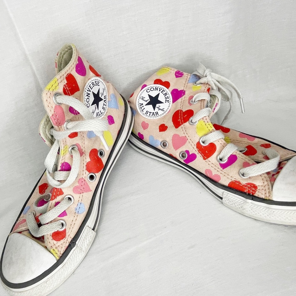 Kids Heart High Top Converse